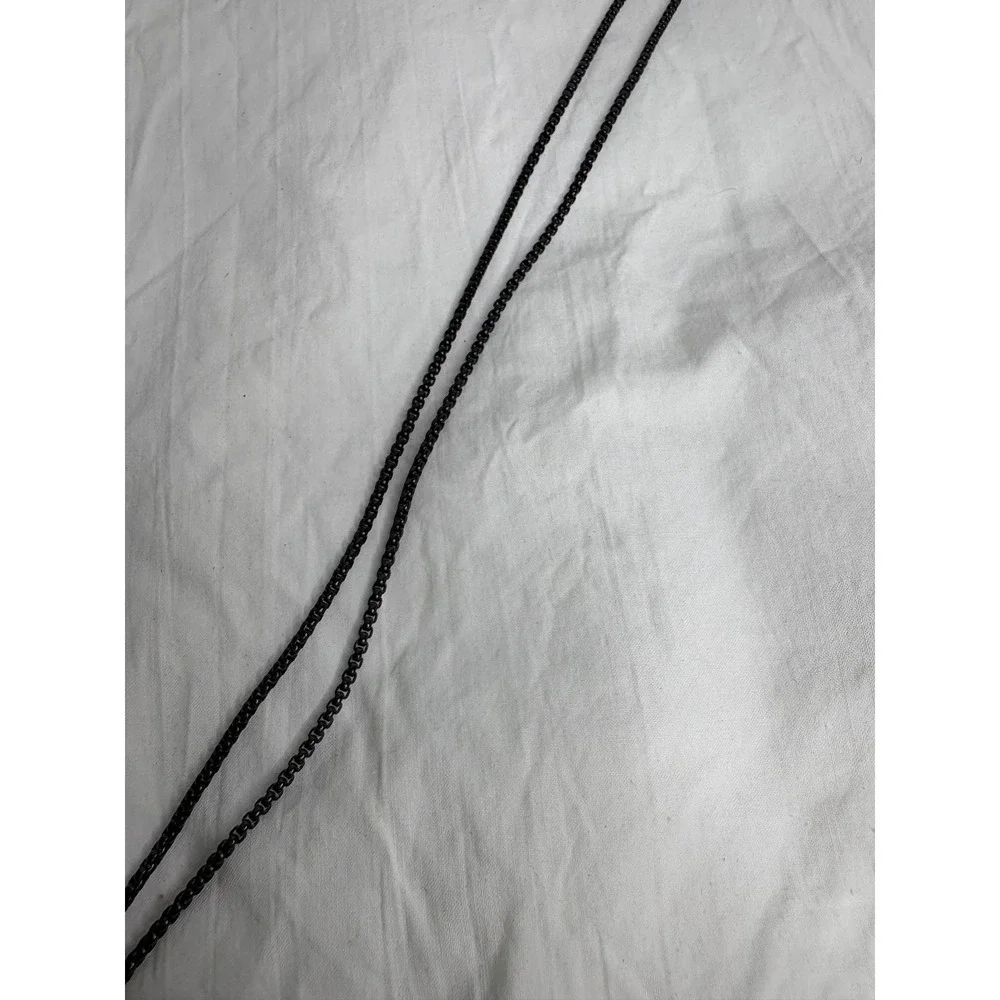 Black Number 5 Pendant Necklace Chain Mens Womens Fashion Jewelry